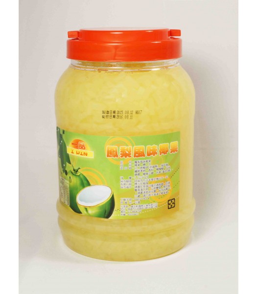 G06002-一品鳳梨椰果4kg/桶
