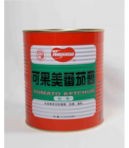 H02002-可果美蕃茄醬(鐵桶)3.3kg/桶