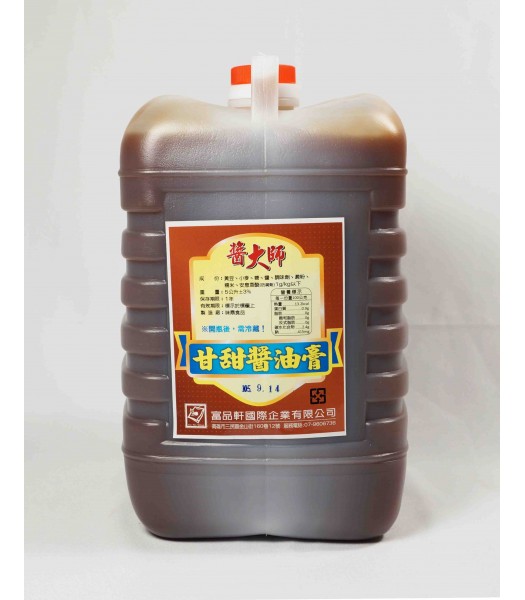 H02105-醬大師醬油膏6kg/桶