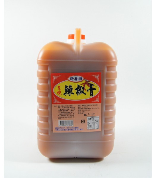 H02117-新香園辣椒膏 3kg/桶