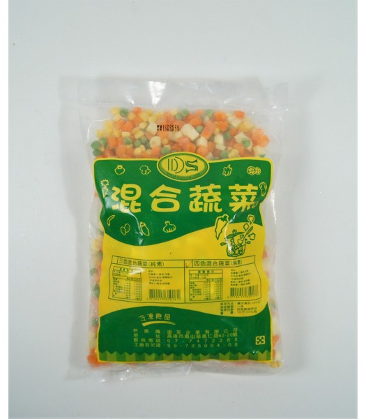 K07502-冷凍四色豆1kg/包