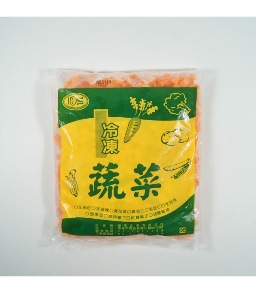 K07504-冷凍紅蘿蔔丁1kg/包
